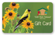 Wild Birds Unlimited Gift Card - American Goldfinch